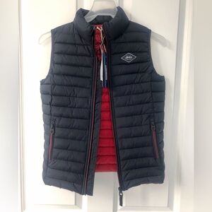 Joules Kids Puffer Vest - Navy